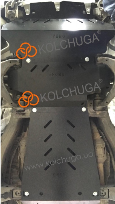 Toyota Tundra 2007-2021 plieninė variklio apsauga - Image 2
